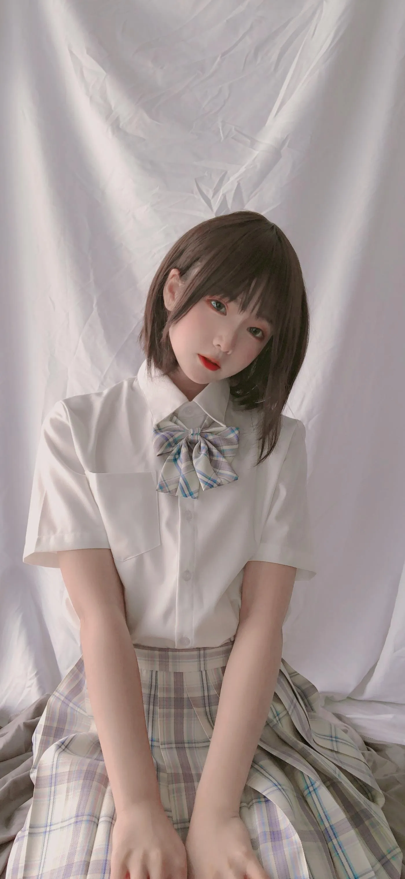 是青水 – NO.12 学妹jk自拍 [33P]插图6